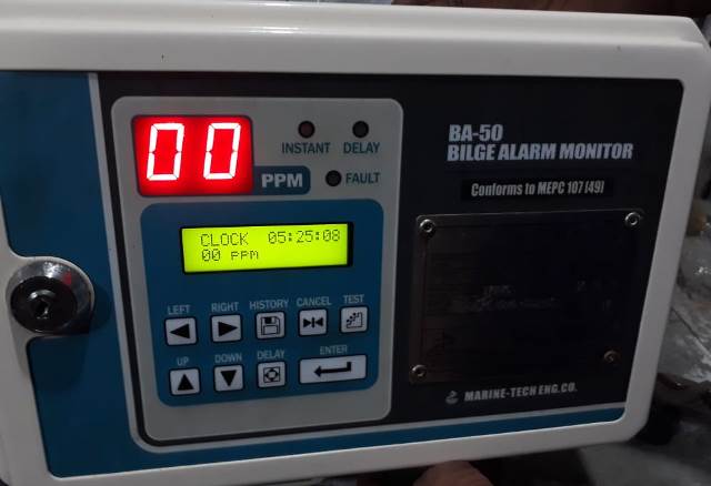 BA-50 BILGE ALARM MONITOR